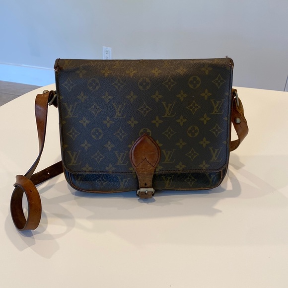 Vintage Monogram Louis Vuitton Cartouchiere - Picture 1 of 6